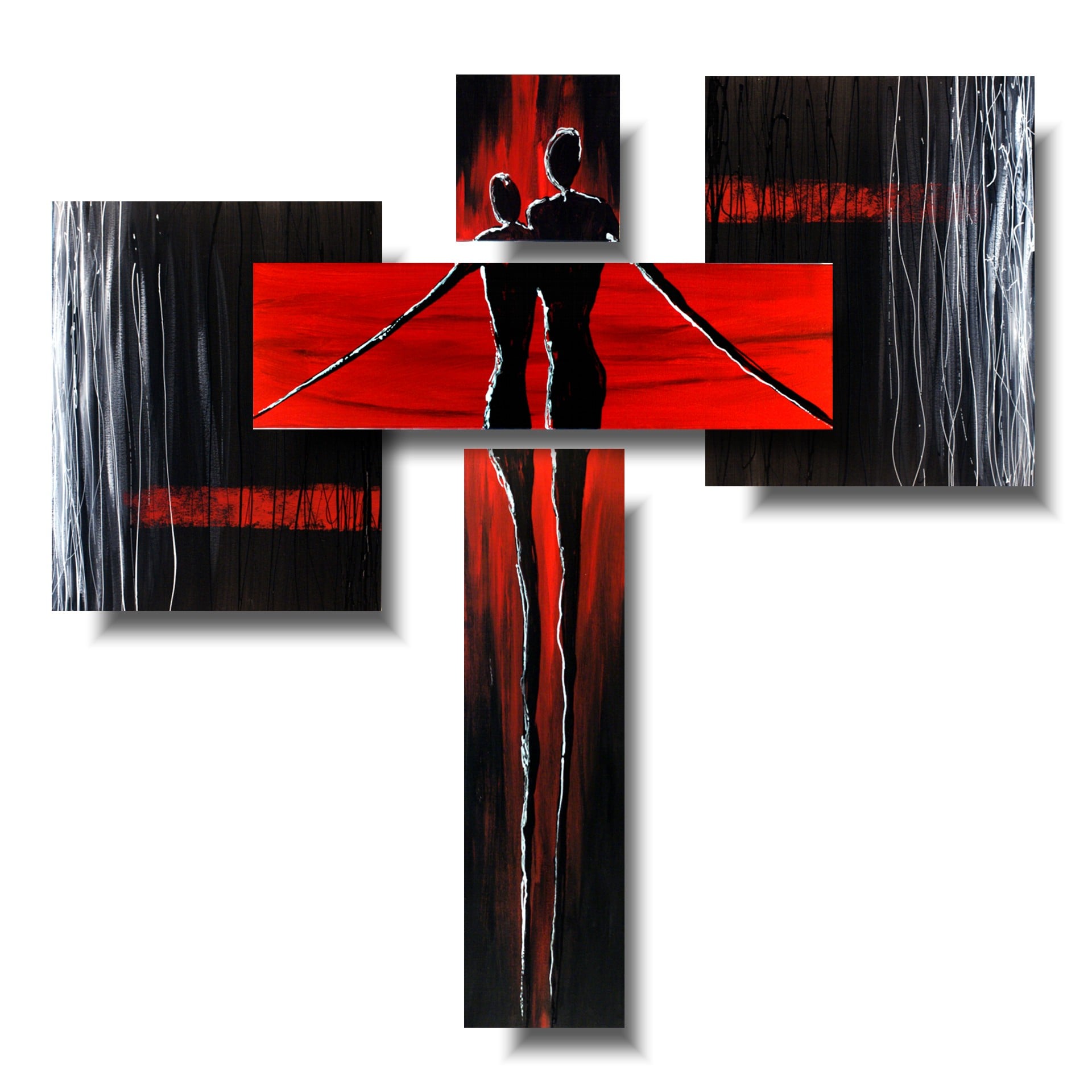 Obraz 3D red love