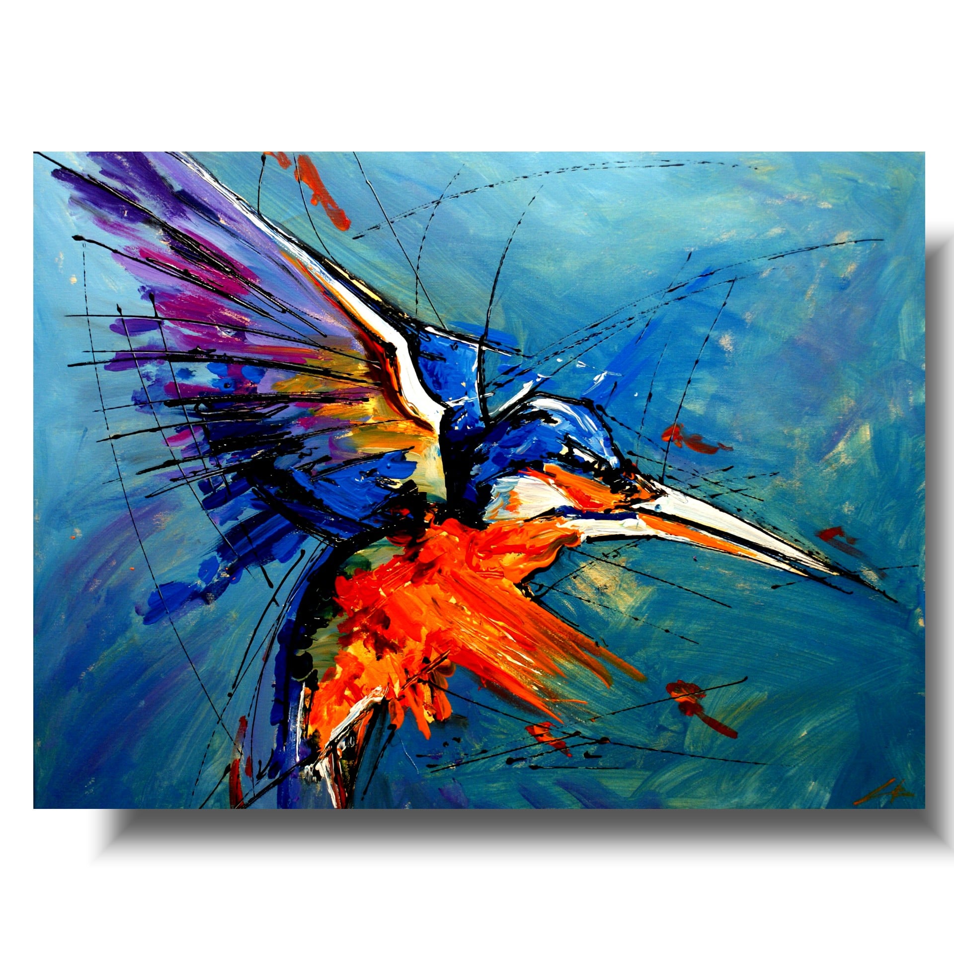 Współczesny obraz szybki koliber