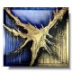 Nowoczesny obraz abstrakcja classic blue