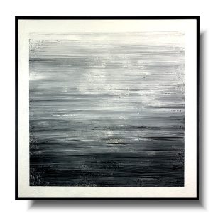 czarno biały pejzaż abstrakcja