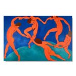 Obraz reprodukcja Matisse Taniec II, Henri Matisse reprodukcja, obraz 100x150, obrazy reprodukcje, obrazy ręcznie malowane, obrazy do firmy
