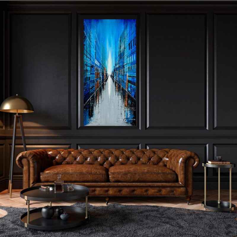 obraz ręcznie malowany