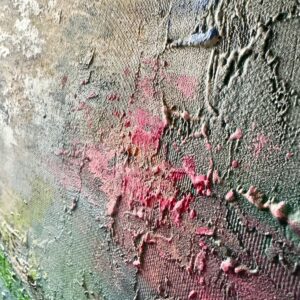 Nowoczesna abstrakcja obraz zbliżenie na fakturę farby