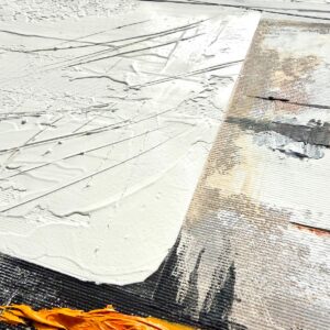 Gruba struktura farby – nowoczesny obraz abstrakcja