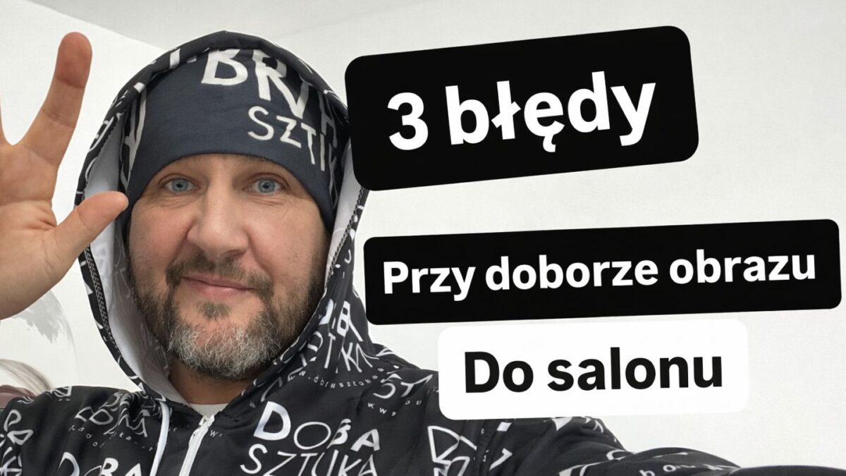 3 błędy przy doborze obrazu do salonu