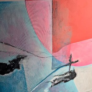 nowoczesny dyptyk obraz struktura farby