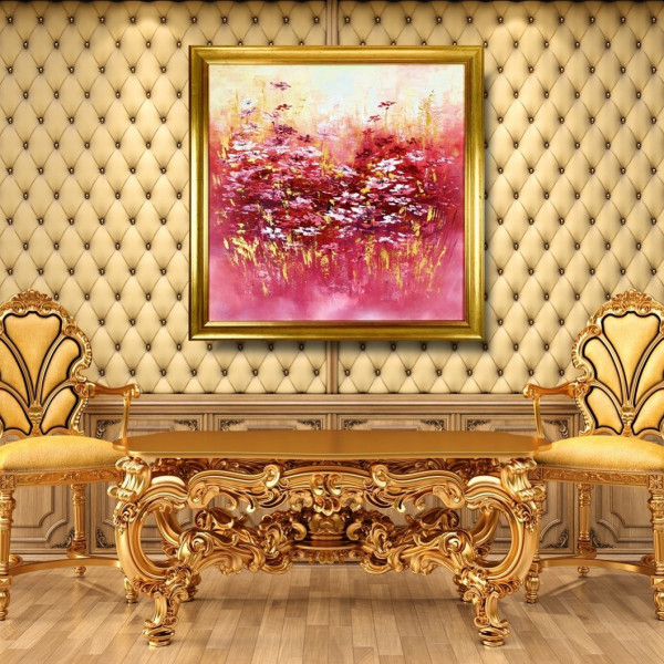 Na bogato…piękny obraz oprawiony w pozłacaną ramę o wymiarach 93x93cm…może ozdobić twoje prywatne królestwo…dobrasztuka jestemdobrasztuka obrazy obraz obrazynasprzedaż obrazynazamówienie obrazydosalonu galeria galerie galeriazobrazami galeriasztuki galeriasztukiwspółczesnej sztuka sztukawspółczesna sztukawspolczesna kupię kupięobraz dekoracje sklepzdekoracjami sklepzdodatkami sklepzdesignem design inspiration inspiracje dodomu dladomu pejzaż kwiaty mlodasztuka młodasztuka